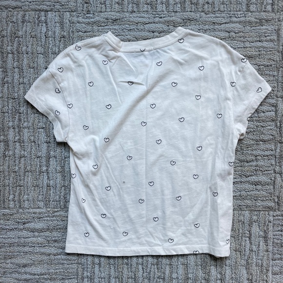 Z Supply Hearts Embroidered T Shirt - Picture 4 of 4
